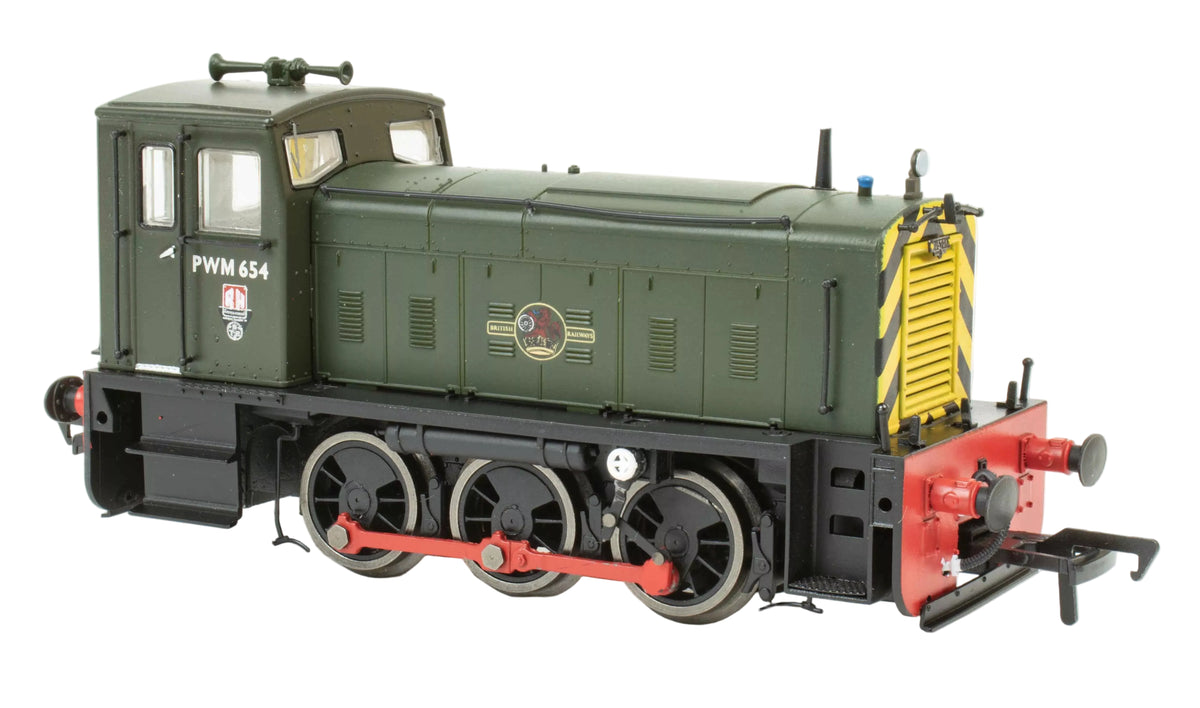 MR-401 Ruston PWM 165DE Shunter BR Green PWM654 Diesel Locomotive