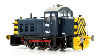 Pre-Owned Class 07 (V1) D2992 Br Blues with 'Wasp' Stripes Diesel Locomotive