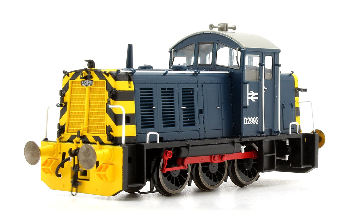 Pre-Owned Class 07 (V1) D2992 Br Blues with 'Wasp' Stripes Diesel Locomotive