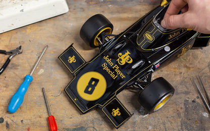 Lotus 72D - 1972 British GP - Emerson Fittipaldi Model Kit