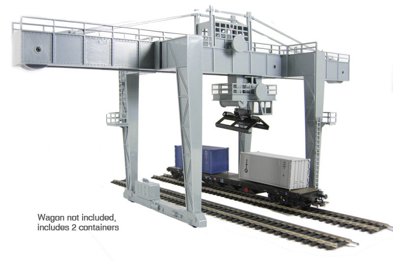 Pre-Owned HL8000 Container Crane with 2 containers