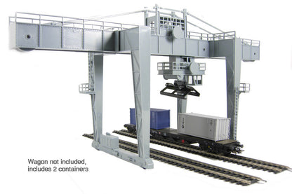 Pre-Owned HL8000 Container Crane with 2 containers