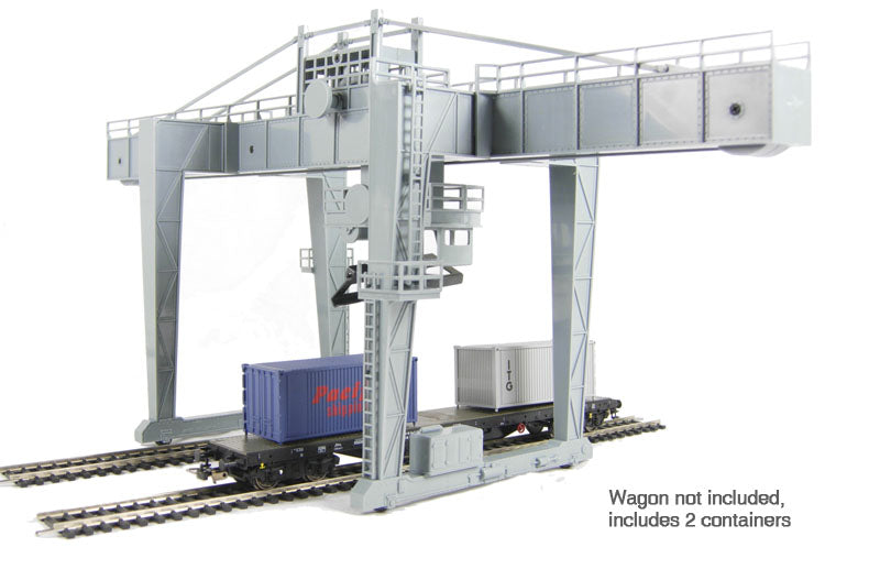 Pre-Owned HL8000 Container Crane with 2 containers