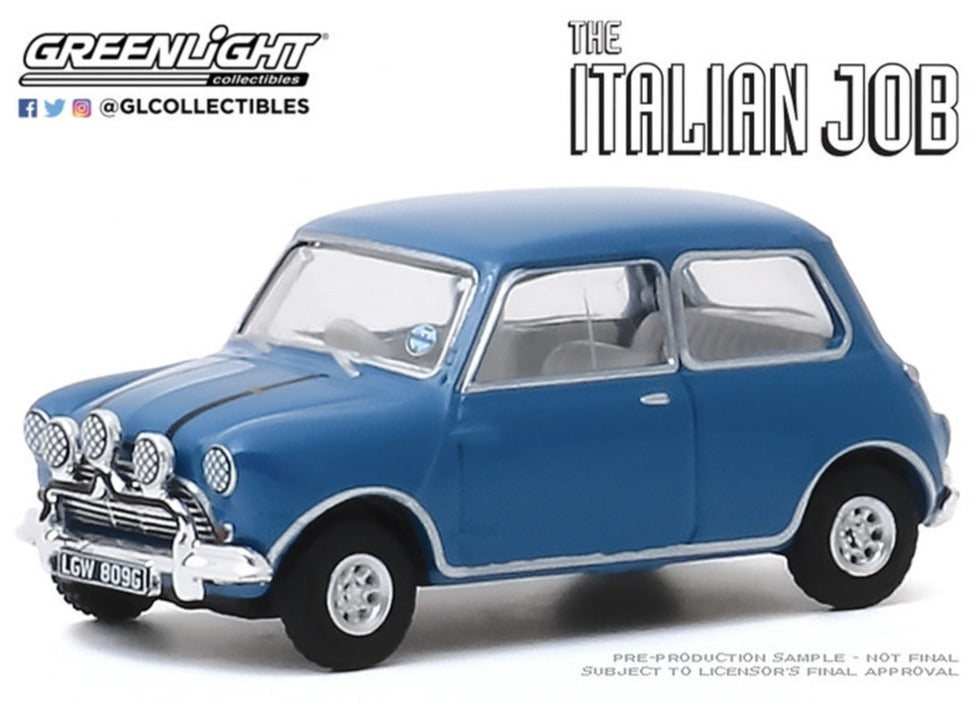 The Italian Job (1969 Movie) 1967 Austin Mini Cooper - Blue