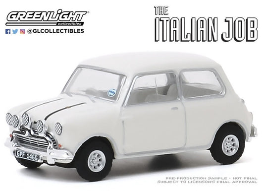 The Italian Job (1969 movie) 1967 Austin Mini Cooper - White