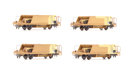 Pre-Owned 7453 110 RhB 4 Car Ballast Wagon Set