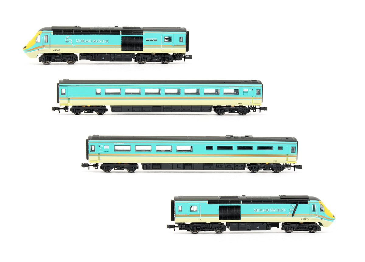 Pre-Owned Class 43 HST Midland Mainline HST 4 Cat Set - DCC Fitted