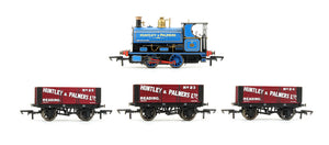 Pre-Owned 'Huntley & Palmers' Peckett W4 Steam Locomotive & 3 Wagons (Limited Edition)