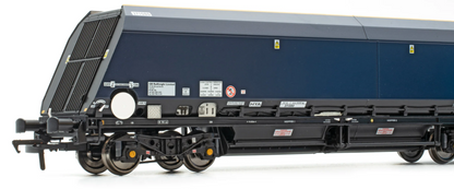 Cutdown HYA Twin Pack -  Blue/Black with Touax/GB Railfreight branding with Tail Lights  (Pack 1)