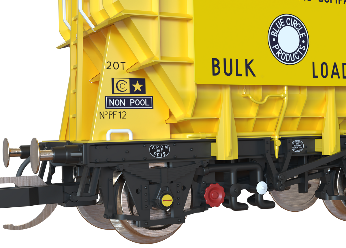 T3001 Presflo Cement Wagon Blue Circle Cement Triple Pack - PF12, PF19 & PF29