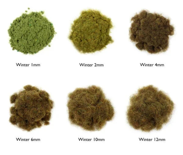 WWS 6mm Winter Static Grass Refill - 100g