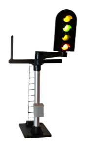 4 Aspect (R/Y/G/Y) Platform Right Offset Round Head (type 2) Signal