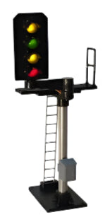 4 Aspect (R/Y/G/Y) Platform Left Offset Square Head Signal