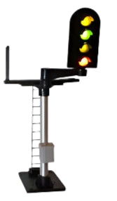 4 Aspect (R/Y/G/Y) Platform Right Offset Round Head Signal