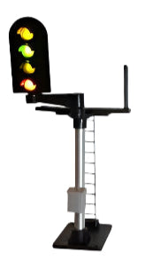 4 Aspect (R/Y/G/Y) Platform Left Offset Round Head Signal