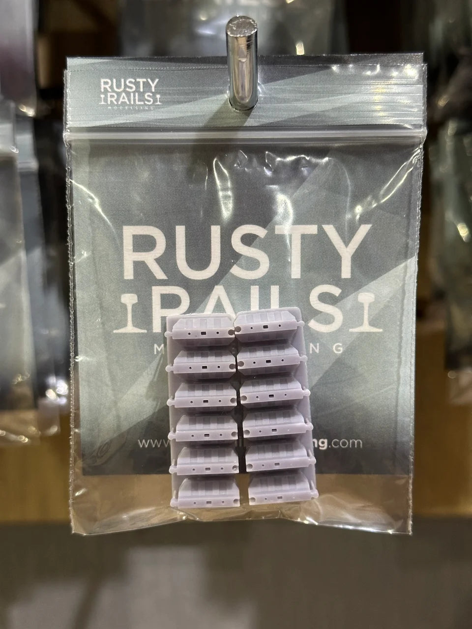 OO Gauge Traffic/Road Barriers (Pack of 12) - Unpainted