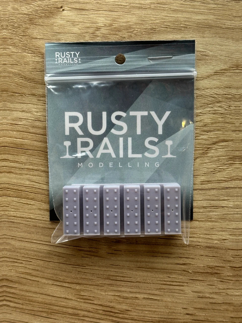 OO Gauge Concrete Blocks (Pack of 6) - Unpainted