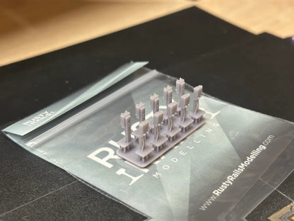 OO Gauge Coach Charging Points (Pack of 10) - Unpainted