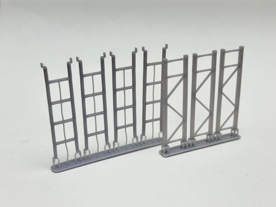 OO Gauge Pallet Racking (Single Pack) - Unpainted