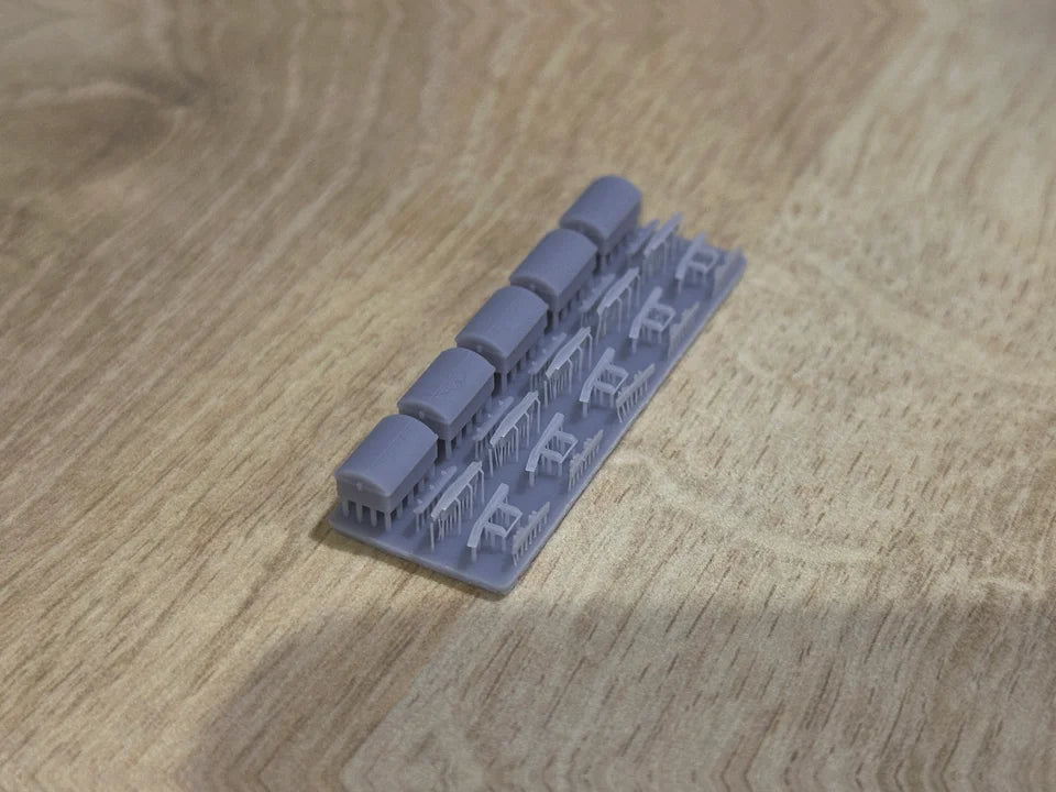 OO Gauge Derailers (Pack of 5) - Unpainted