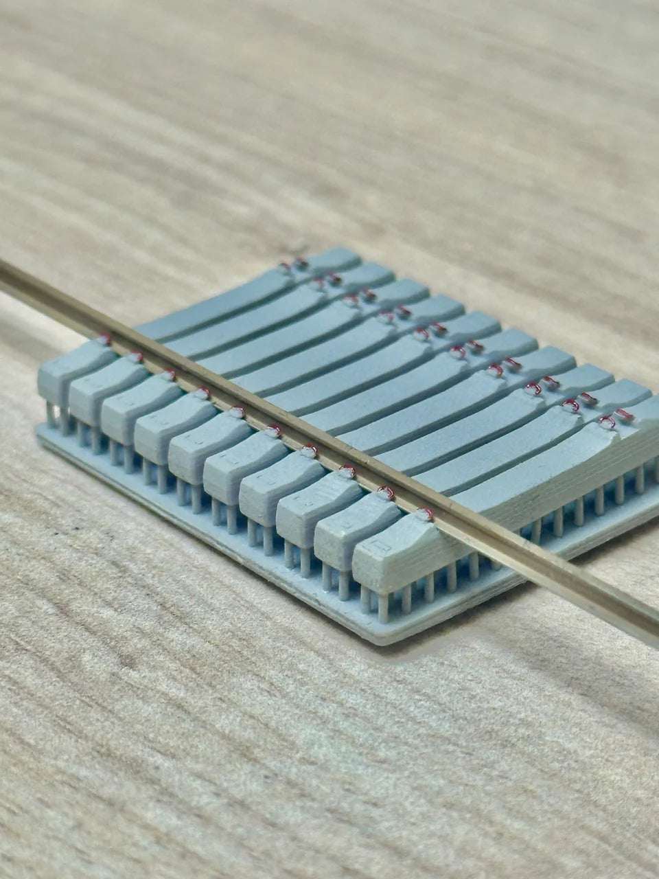 OO Gauge Concrete Sleepers (Pack of 20) - Unpainted