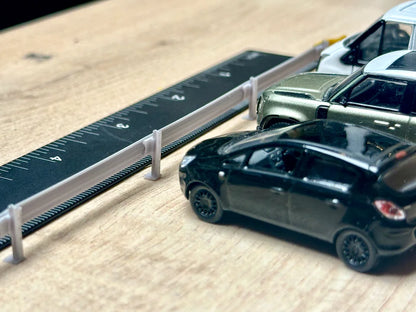 OO Gauge Crash Barriers (28cm) (Single Pack) - Unpainted