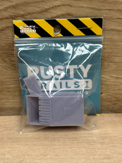 OO Gauge Enclosed Skips (Single Pack) - Unpainted