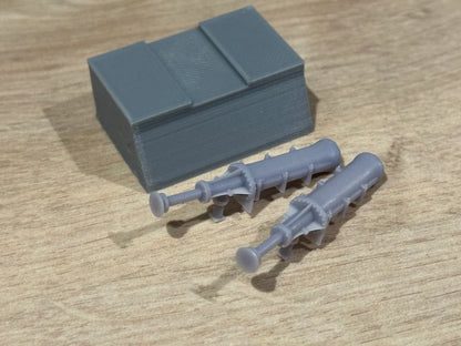 OO Gauge Hydraulic Buffer Stop (Single Pack) - Unpainted
