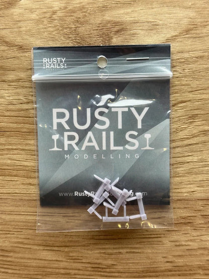 N Gauge Rawie Buffer Stop (Pack of 6) - Unpainted Model Kit