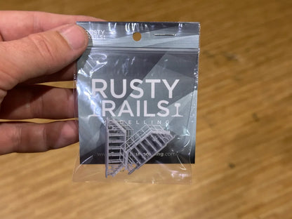 N Gauge Access Platform (V2) (Pack of 2) - Unpainted Model Kit