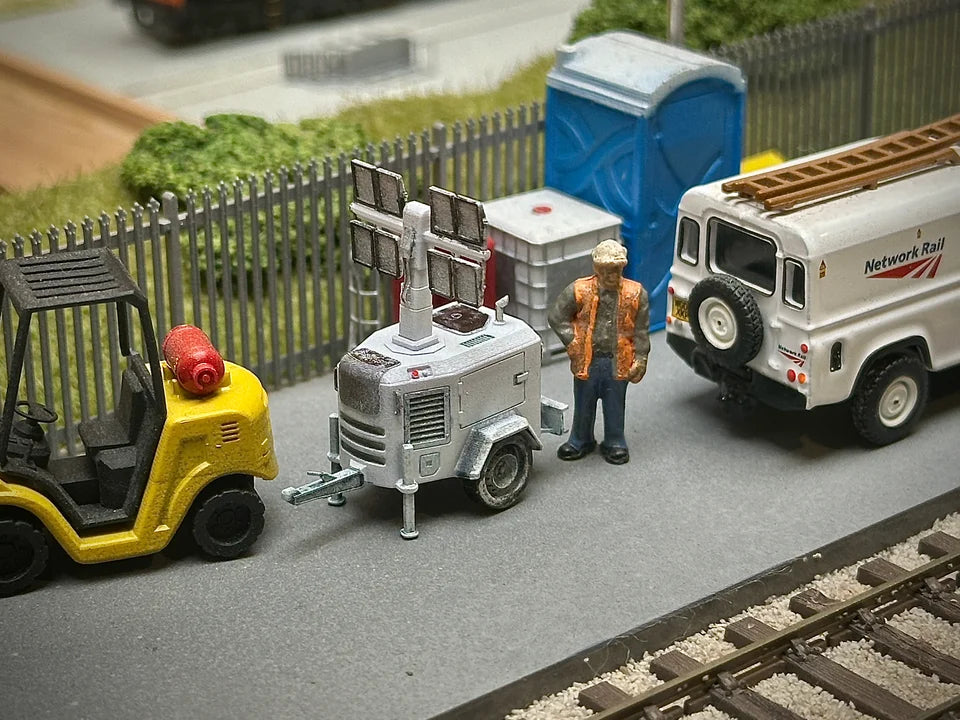 OO Gauge Lighting Tower (Single Pack) - Unpainted