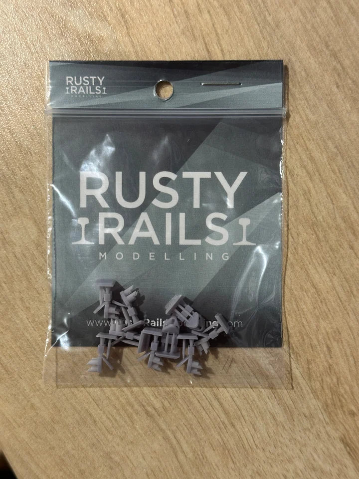 OO Gauge Ground Signals Shell (Pack of 9) - Unpainted