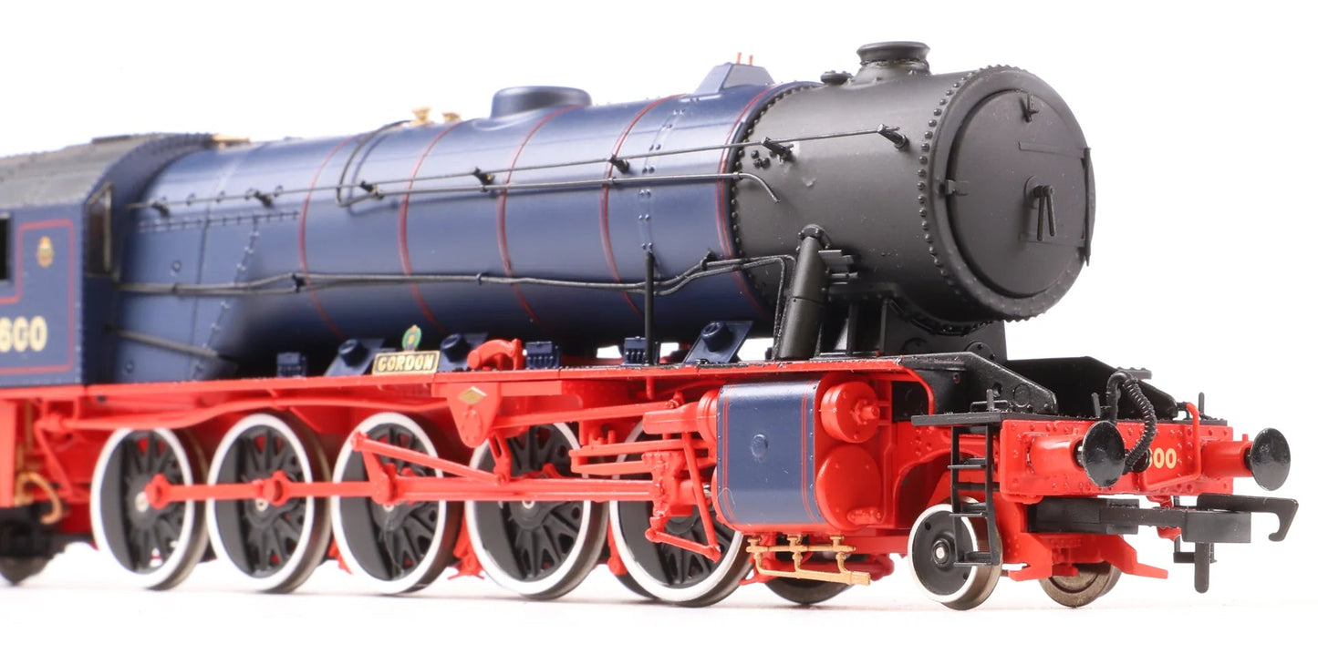 WD Austerity 2-10-0 'Gordon' Longmoor Military Railway Blue No.600 Steam Locomotive - DCC Sound