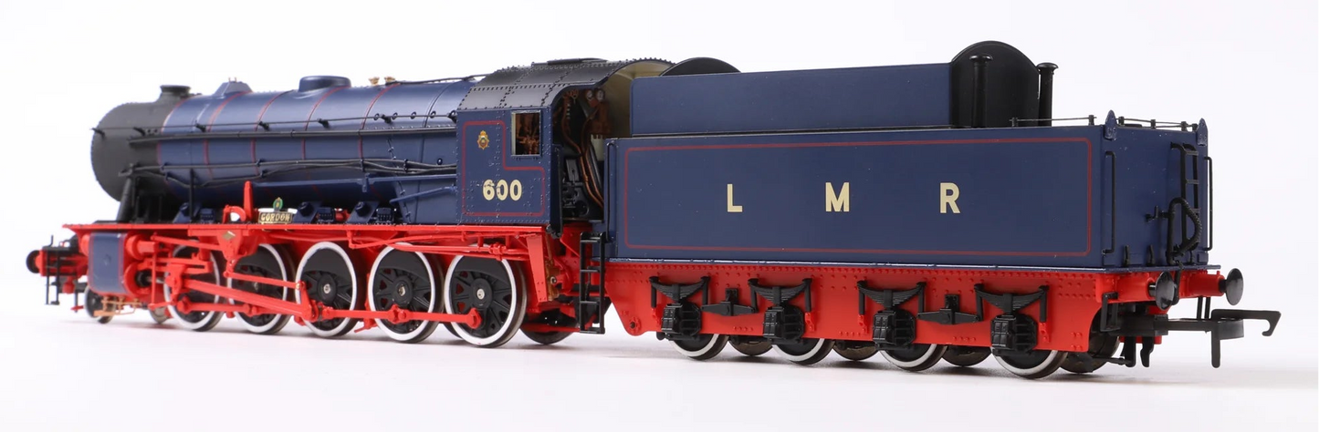 WD Austerity 2-10-0 'Gordon' Longmoor Military Railway Blue No.600 Steam Locomotive - DCC Sound