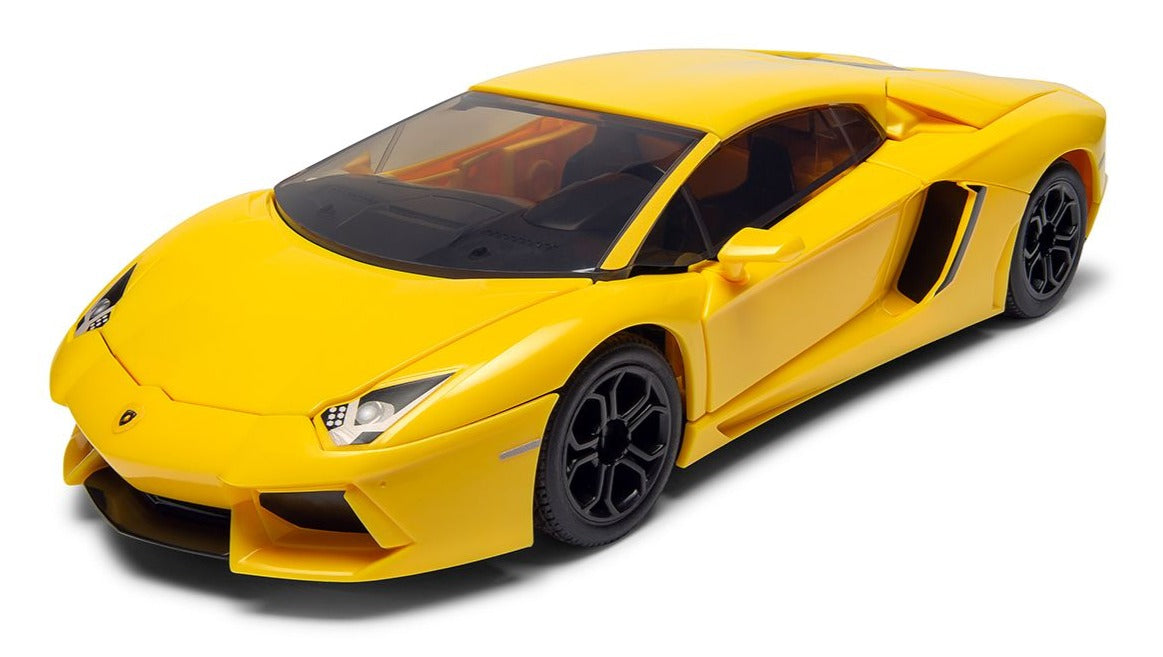 QUICKBUILD Lamborghini Aventador - Yellow Model Kit