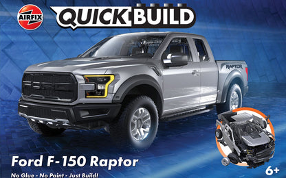 QUICKBUILD Ford F-150 Raptor - Grey Model Kit