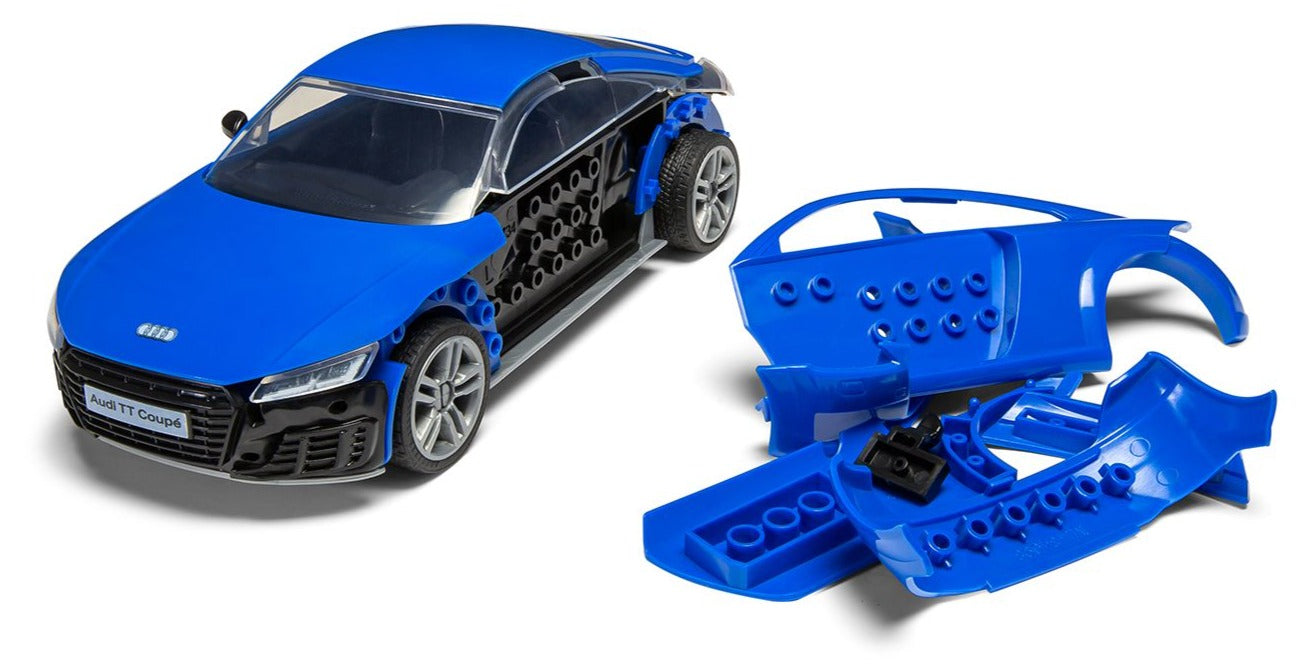 QUICKBUILD Audi TT Coupe - Blue Model Kit