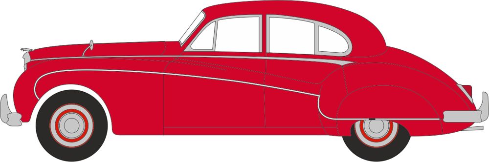 NJAG8004 Jaguar MkVIII Carmen Red