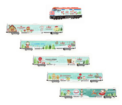 Pre-Owned 2017 Operation North Pole Christmas Train 6 Unit Set