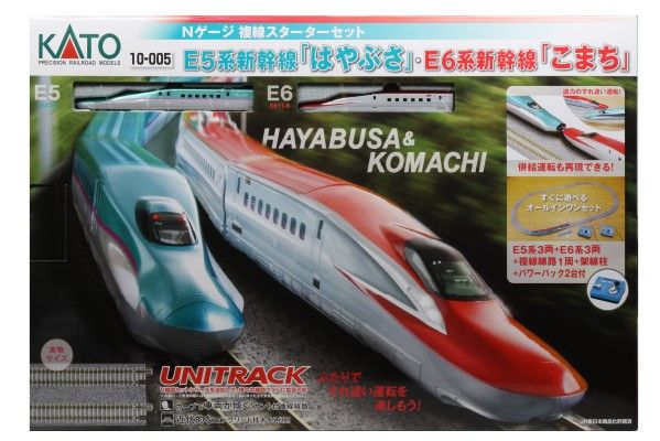 10-005 JR E5 & E6 Shinkansen Double Track Train Set