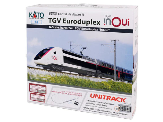 10-022 SNCF TGV INOUI Passenger Train Set VI