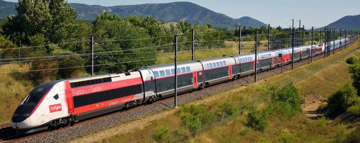 TGV Lyria Euroduplex 10 Car Powered Set VI