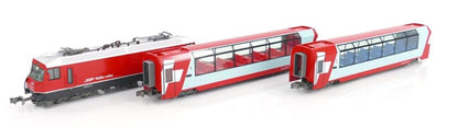 RhB Ge4/4 III Glacier Express Electric Train Pack