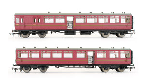 Pre-Owned LSWR Gate Stock BR Crimson Set 363