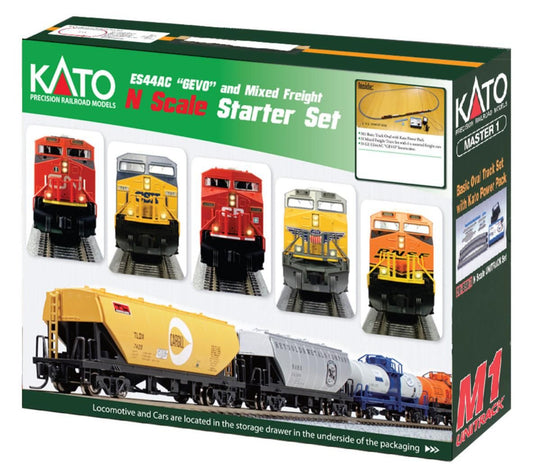 Canadian National GE ES44AC Freight Train Set