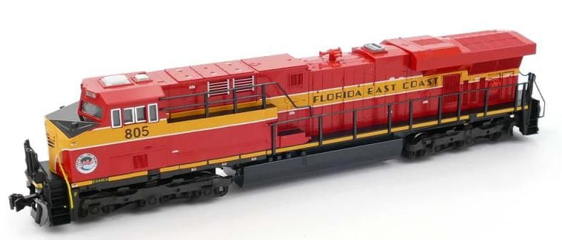 106-0026 Florida East Coast GE ES44C4 Diesel Freight Train Set