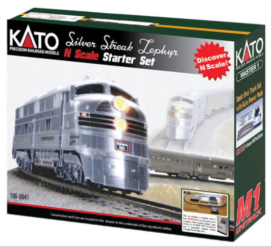 Silver Streak Zephyr Train Set