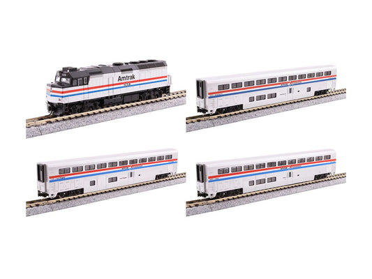 106-3530-DCC F40PH Superliner - Amtrak PhIII Train Pack - DCC-Fitted