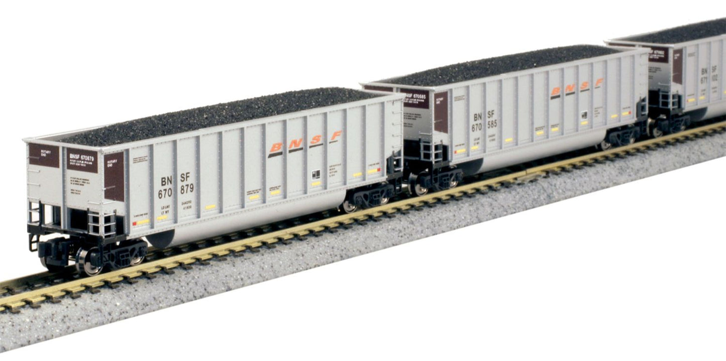 Bethgon Coalporter Wagon Set (8) BNSF Swoosh
