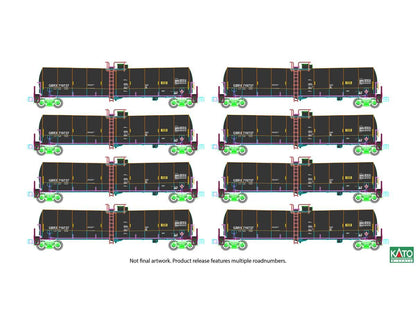 106-4802 Greenbrier Tank Wagon Set (8) GBRX Set B